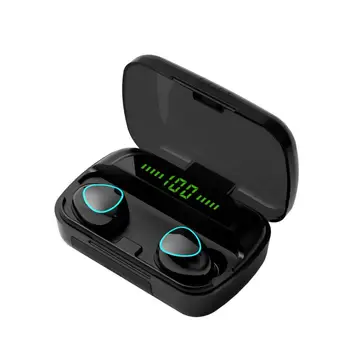 2000mAh Bluetooth Brezžične Slušalke Z Mikrofonom Šport Nepremočljiva TWS Bluetooth Slušalke Touch Kontrole Brezžične Slušalke Čepkov