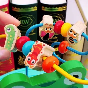 2020 Dejavnost Polje Beaded Labirint Multi-Funkcijo Izobraževalne Igrače za Otroke izobraževalne igrače juguetes speelgoed Dropshipping #3