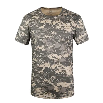 2020 Novi vrhunski Kakovosti Moške Poletne Vojaško Uniformo Taktično Prikrivanje Kratek Sleeve Majica Mens Prostem Oblačila Boj proti Obleko