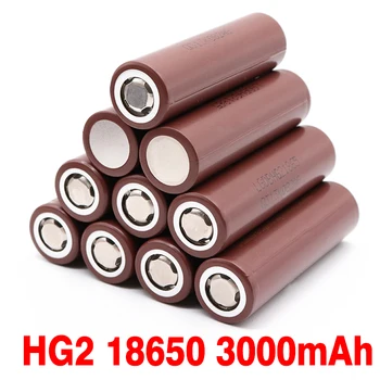 20PCS Prvotne HG2 18650 3000mAh baterije 18650 HG2 3,6 V namensko Za hg2 Moč Akumulatorske baterije 18650 baterijski paket
