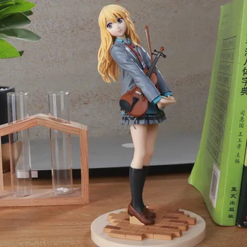 23 cm Miyazono Kaori Slika Vaš Ležijo V Akciji aprila Slika Anime Lutka PVC Spol Dekleta Model Igrače Zbiranje
