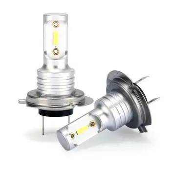 2PCS 360-Stopinjski kot Snopa H7 LED Smerniki Žarnice Pretvorbo Komplet Hi/Lo Žarek 55W 8000LM 6000K Super Svetla Debelo CSV