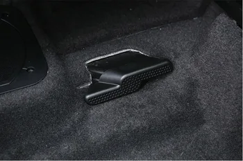 2pcs Black Avtomobilski Sedež Vtičnico izstopu Zraka Vent Zaščito Kritje Trim Oprema Za BMW X1 F48 2016-2019 Za BMW 2 Serija F45 F46