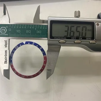 36.5 MM Watch Ploščo Vstavite Obroč za ročno uro Zamenjava Aluminija Watch Obroč Popravilo Kit