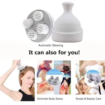 3D Električna Brezžični Lasišče Massager Cat Claw Roko USB Spa Anti-celulit Lajšanje Massager Naprave Stres Polnjenje Pralni I2W4