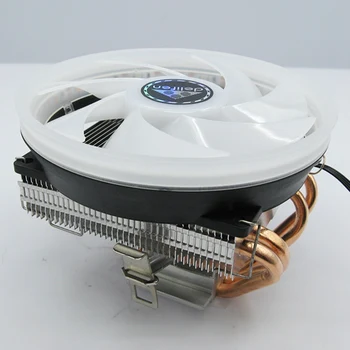 3Pin 4 Heatpipe PC Hladilni Ventilator RGB LED CPU Hladilnik Heatsink Za LGA/775/115X/1366/AM4/AM3/AM2+/AM2/2011/2011-3
