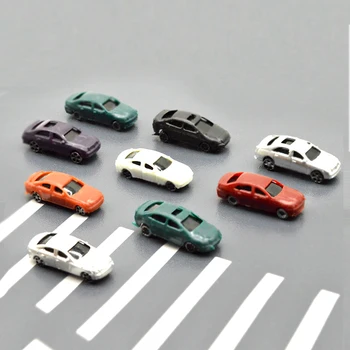 50pcs 1/200 Obsegu Model avtokompleti, avtomobilčki Za Otroke Arhitekturno Postavitev Krajine Pesek Tabela Vlak Izgradnjo Ceste Diorama Plastike