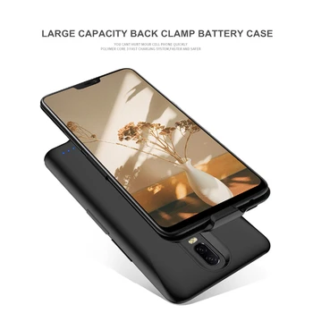 6500mAh Pomožno Baterijo Polnilnik Primerih Za Xiaomi Redmi 5 Plus Power Bank Paket Kritje Polnjenje Primeru Za Redmi 5 Plus Baterija Primeru