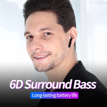 A5 TWS Bluetooth 5.0 Brezžične Slušalke Športne Stereo Čepkov vgrajeni Mikrofon Z 3600mah Polnjenje Primeru Slušalke primerne Za Samsung