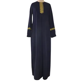 Abaya Za Ženske Lady Velikosti, Natisnjeni Muslimanskih Dolgo Priložnostne Rokav Obleka Priložnostne tam kaftan Dolgo Obleko Plus Velikost Abaya a502
