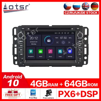 Android 10 4GB RAM Avto GPS Navigacijski dvd predvajalniki, vodja enote radio Za HUMMER H2 2008-2011 radio, GPS navigacija za avto video predvajalniki