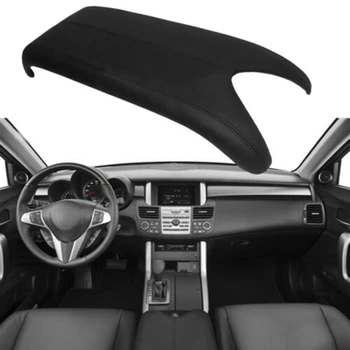 Avto Center Konzole Armrest Sintetičnega Usnja Kritju za Acura RDX 2007-2012 Črna