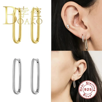 BOAKO Baročno Uhani Za Ženske Earings Modni Nakit 2020 Pendientes Mujer Uhani Visijo Ear Piercing Cirkon Nakit #9.5
