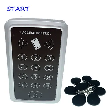 Brezplačna dostava+10 rfid tag+RFID Bližine Sim Access Control Sistem RFID/EM Tipkovnica za Dostop do Kartice Vrat, Nadzor Odpirač