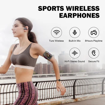 Brezplačna Dostava Stereo TWS Čepkov Brezžične Slušalke za Iphone