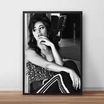 Camila Cabello Pevka Plakat Umetniško Platno Slikarstvo Plakatov in Fotografij Stenskih slikah, Za Dnevni Sobi Doma Dekor