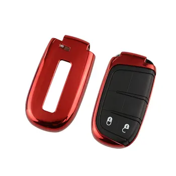 Carmilla Avto Smart Remote Key Zaščitnik Primeru Zajema Ključne Varstvo Imetnik Vrečko za Fiat Viaggio Ottimo 2017 2018 Avto Styling