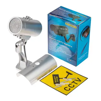 CCTV kamere Dummy varnosti lažne kamere w/ wifi na prostem knipperend led video nadzor dummy kamera