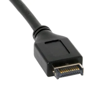 CY USB 3.1 Prednji Panel Header za USB 3.0 Tip A Ženski Podaljšek 50 cm Panel Mount Tip