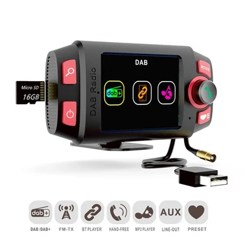 DAB-C8 Digitalnih Radijskih Barve Sn Radijski Sprejemnik FM z Bluetooth Pretakanje Glasbe Predvajalnik