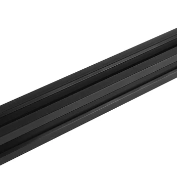 Evropski Standard Aluminij Profil Black 500mm 2020 V Terminu Aluminij Profil Ekstrudiranje Okvir Za CNC 3D Tiskalniki Laserski Stojalo