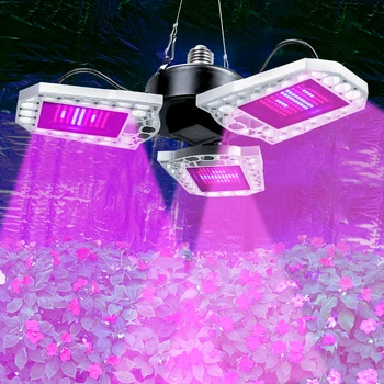 High Power LED Grow Light Celoten Spekter E27 LED nepremočljiva Zaprtih Ffs Lučka Celoten Obseg Raste Luči Za Sadike Cvetja