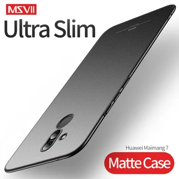 Huawei mate 20 lite Primeru MSVII Slim PC Mat Motnega, celotno zaščitno ohišje za huawei mate 20 pro cover mate 20X 20 X telefon primerih
