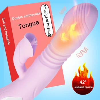 Inteligentno ogrevanje Sex Igrače za Žensko Klitoris Vibrator,Ženskega Klitorisa Dildo Vibratorji za Ženske Masturbator Shocker Izdelke, povezane s spolnostjo