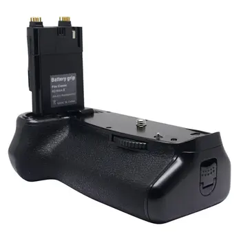JINTU Pro Navpično Zaklopa Battery Grip Držalo +2pcs LP-E6 Battery Kit Za Canon EOS 6DII 6D Mark II DSLR Fotoaparat kot BG-E21