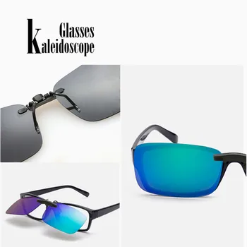 Kaleidoscope Očala Kratkovidna Polarizirana sončna Očala Posnetek Moških Vožnje Ribolov Eyewears Polarizer sončna Očala Posnetke z box