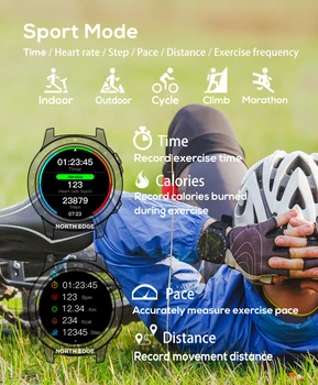Kampiranje in spremljanje zdravja v en Šport ura, VGRAJEN GPS, kompas, Natančne Srčnega utripa, Spremljanje, bluetooth telefonski klici