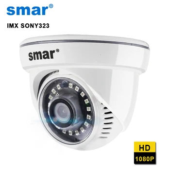Klečeplazen 1080P HD IP Kamera SONY IMX323 z 18pcs Nano IR Led Nočno Vizijo Varnostna Kamera Onvif 2.3 CCTV Zaprtih Dome Kamera
