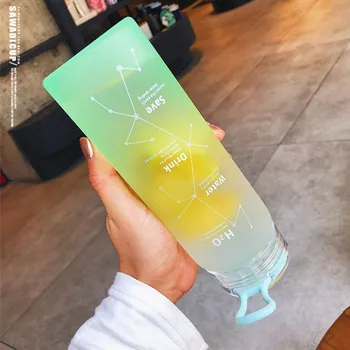 Korejski Slog Poletje Cool Steklenico Vode Prosted Steklenice 460ml Ženske Dekle Študent Neprepustne Drinkware Najboljše Darilo Individualnost