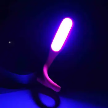 Lak za Lase Lučka 405nm LED UV Lučka Lučka za Podporo USB Polnilnik za Nohte, Gel, Pralni MH88