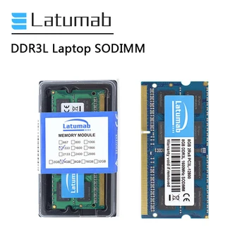 Latumab DDR3L RAM 4GB, 8GB 1866MHz 1600MHz 1333 1066MHz Laptop Memory SODIMM 1.35 V Prenosni Pomnilnik Memoria DDR3 RAM Modul