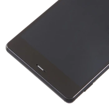 LCD Zaslon + ekran na Dotik z Okvirjem za Sony Xperia Z3 (Dual SIM Različica) / D6633 / L55U (Black)