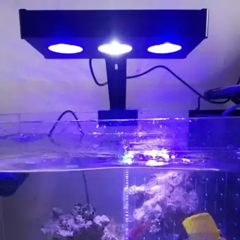 LED Luči Akvarij 30W Zaprtih Aquarium LED Luči, ki Slano vodo spreminja Osvetlitev Z Touch Kontrole za Koralni Greben Fish Tank Novo 2021