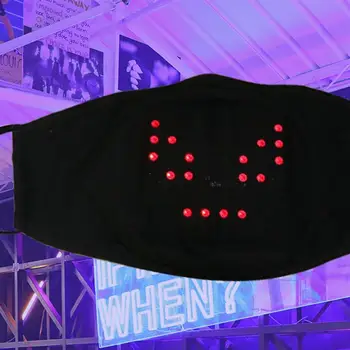 LED Svetlobna Masko Mobilni Telefon APP Urejanje Vzorec Besedila Bungee Oglaševanje Zaslonu Maske Modul Matrix Programabilni Božično Darilo