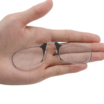 Legless Objemka nos Obravnavi Očala Za Moške In Ženske Prenosni Očala Primeru je lahko Pritrjena Na Primeru Mobilni Telefon +2.00