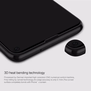 Loka Krivulje Polno Zajetje 3D Stekla Screen Protector For Samsung Galaxy S10e NILLKIN 3D CP+MAX Nano Kaljeno Steklo