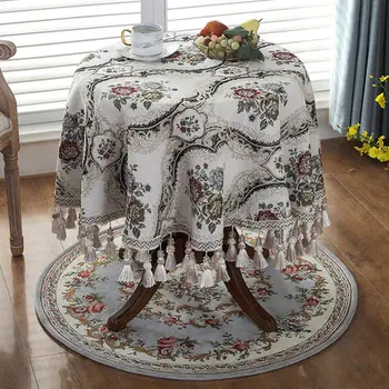Luksuzni Evropske prt z Vezenje Poročni dekoracijo, kuhinjo, jedilno mizo kritje banket kava je mogoče oprati prt