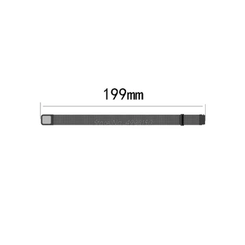 Magnetni iz Nerjavečega Jekla Zamenjava Watch Pasu Trak za Samsung Galaxy fit SM-R370 Zapestnica Dropship