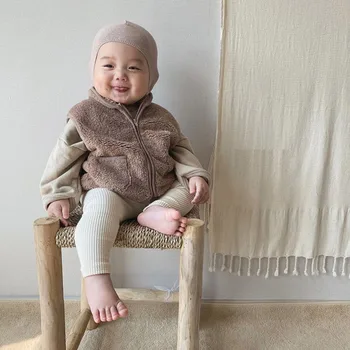 MILANCEl 2020 pozimi nova otroška oblačila malčka fantje telovnik korejskem slogu baby dekleta vrhnja oblačila