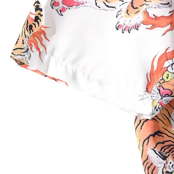 Moda Nove Poletne majice za moške Poletje Moda Priložnostne Majice Kratek Rokav Plaži Vrhovi Svoboden Priložnostne рубашка в клетку 2020#45