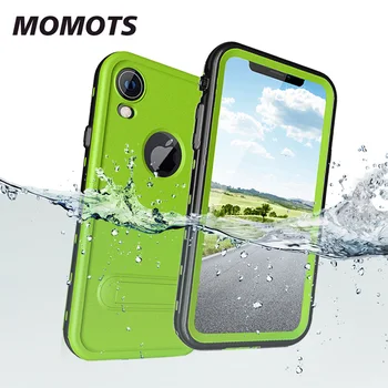 MOMOTS Potapljanje Vodotesno Ohišje za iPhone X XS MAX XR Shockproof Primeru za iPhone 8 7 Plus Kritje Podvodno Ohišje