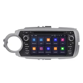 Najnovejši Android 10.0 4+64GB Avto Radio Multimedijski Predvajalnik DVD-jev Za Toyota Yaris 2012-GPS Zemljevid Navigation Stereo Auto Radio stere