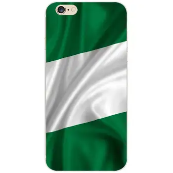 Nigerija Nacionalno Zastavo Temo, ki sem Ljubezen, Nigerija sem od Srca Vesel, Dan Neodvisnosti, TPU ohišja Za iPhone 6 7 8 S XR X Plus 11 Pro Max