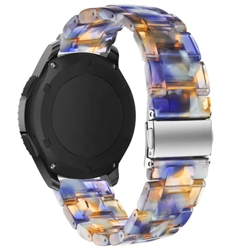 Nov 22 mm Univerzalni Smolo Watch Band Za Samsung Galaxy Watch 46mm /Prestavi S3 Classic/S3 Meje Zaponko iz Nerjavečega Jekla Pašček za Zapestje
