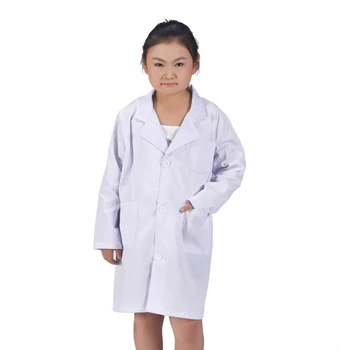 Novo 1 Kos Otrok, medicinska Sestra, Zdravnik, Bela Lab Plašč Enotno Vrh Uspešnosti Kostum Medicinske CLA88