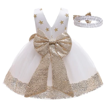 Novo Leto Dekleta Obleko Božični Kostum Novorojenčka Princesa Obleke Za Noč Čarovnic Noč Za Rojstni Dan 1-5 Leto Baby Girl Obleke